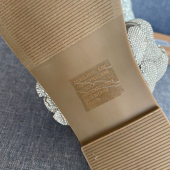Steve Madden Dolay Shiny Sandal - new in box - Picture 7 of 8